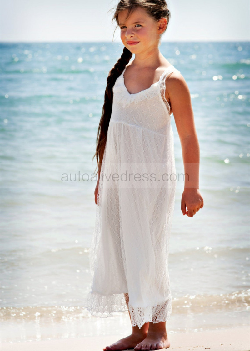 Beach Flower Girl Dress