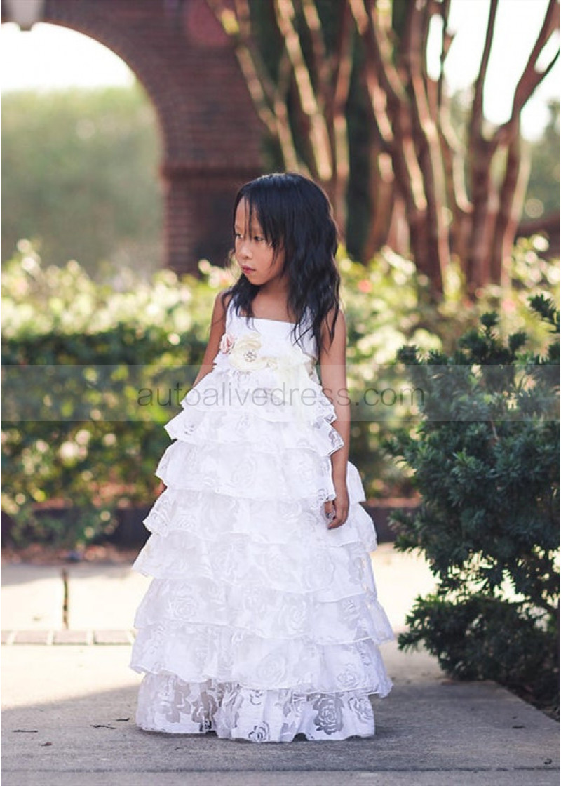 Whitecotton Flower Girl Dresses