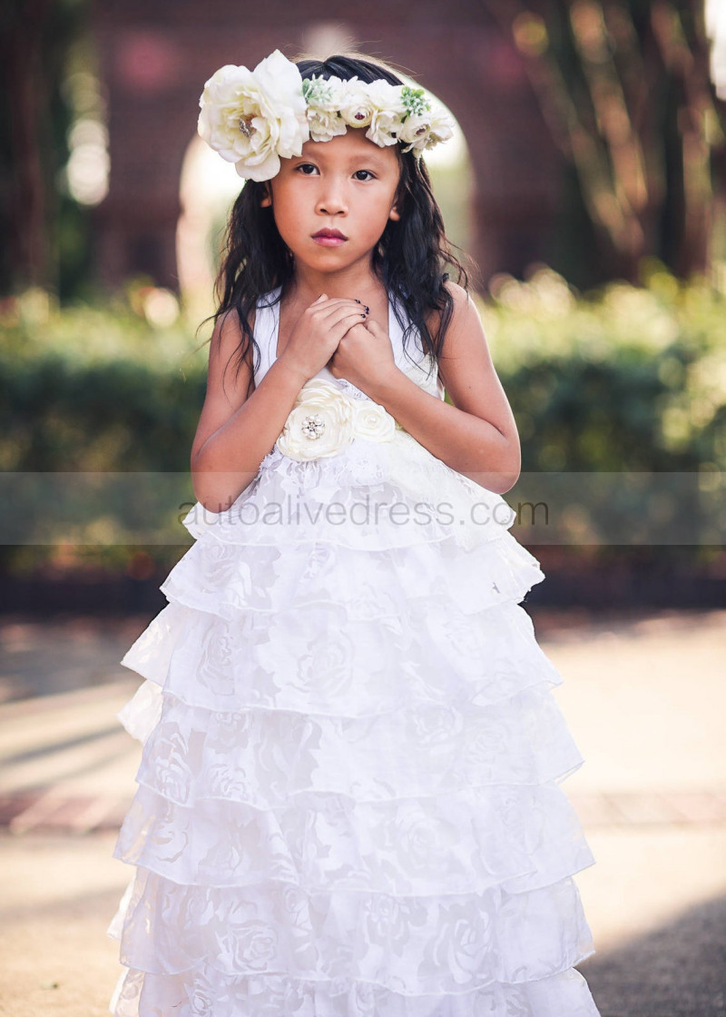 Whitecotton Flower Girl Dresses