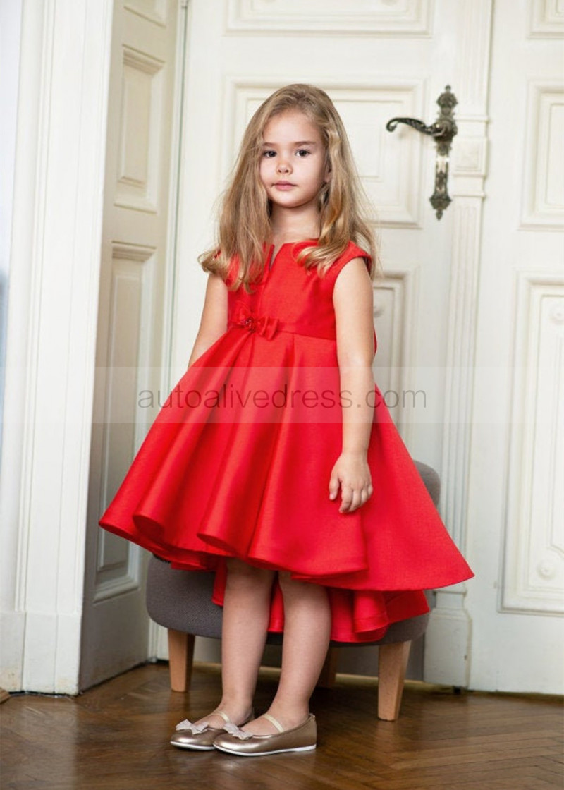 Mikado Flower Girl Dress