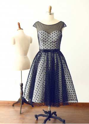 Polka Dot Mother of the Bride Dresses