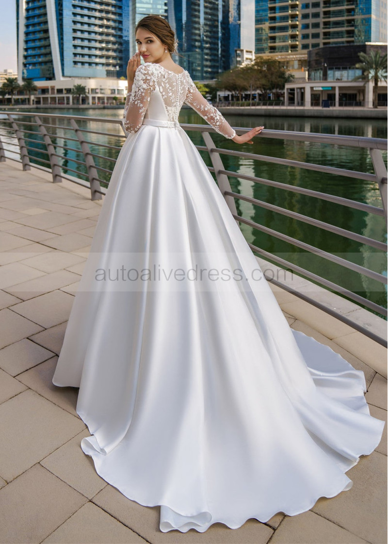 box pleat wedding dress - Google Search  Used wedding dresses, Wedding  dresses, Dresses