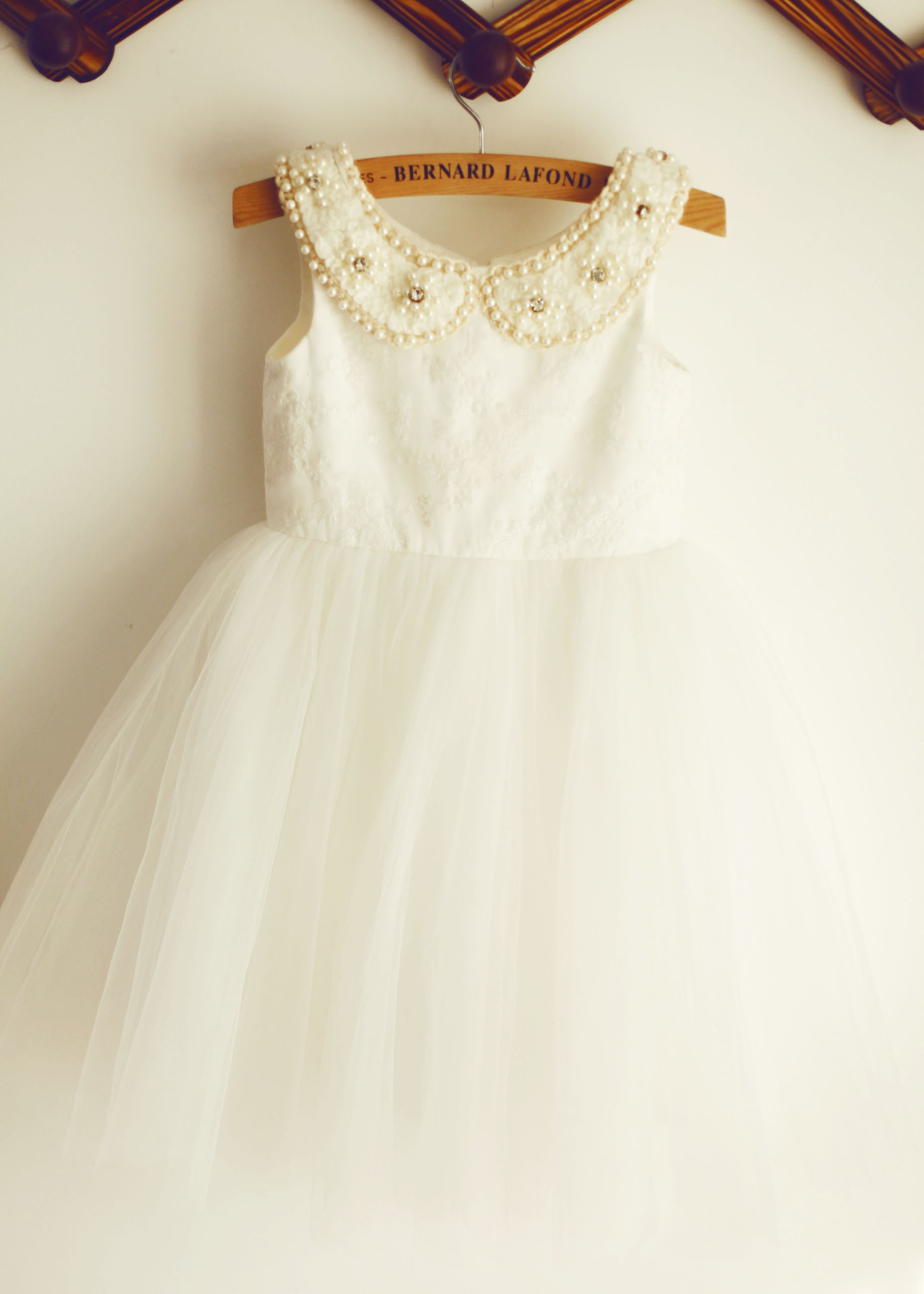 Peter Pan Collar Flower Girl Dress